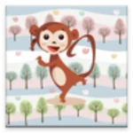 dancing monkey android application logo